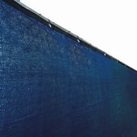 6' X150 ' alumínium Szemkerítés magánélet kültéri háztáji kék képernyő-láb magas láb hosszú