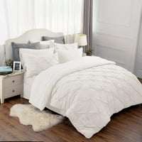 Ágyas csipet rede alternatív vigasztaló kettős méretű szilárd elefántcsont ágy egy táskában