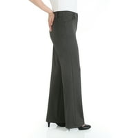 A női kötött nadrág rendszeres, vékony és hosszú hosszúságú