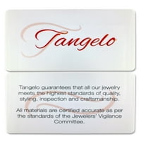 Tangelo Carat T.W. Többszínű gyémántok ezüst szövő gyűrű