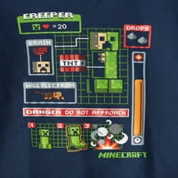 Minecraft rövid ujjú engedéllyel rendelkező póló