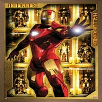Marvel Cinematic Universe-Iron Man-páncélterem fal poszter, 22.375 34