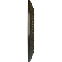 Ekena Millwork 3 4 OD 1 2 P Colton mennyezeti medál, kézzel festett kő kandalló ropogós