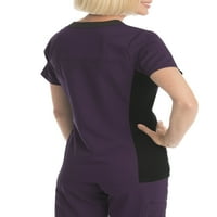 ScrubStar női prémium kollekció rugalmas v-nyakú súrolás teteje