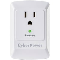 Cyberpower B100WRC Essential Surge-Protector Wall Tap, Pack