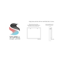 A Stupell Industries aggódjon kevésbé szereti a több szöveget friss virágmintával, amelyet Daphne Polselli tervezett