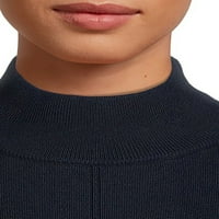 Az idő és a TRU női gúnyos nyak hosszú ujjú pulóver