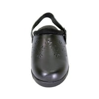 Órás kényelem libby széles szélességű professzionális karcsú cipő fekete 9
