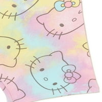 Hello Kitty Girls Bike rövidnadrág, 2-Pack, Méret 4-16