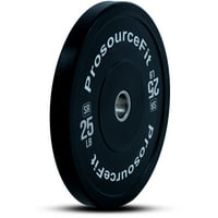 ProsourceFit tömör gumi és színes edzés lökhárító lemezek acél betétekkel 10-55lb