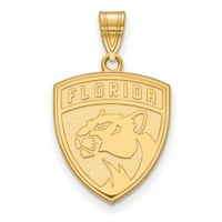 14K Sárga arany NHL Logoart Florida Panthers nagy medál
