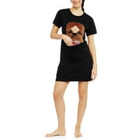Chewbacca női és női plusz licenc fésült alvás ing