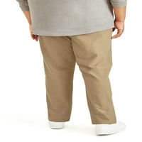 Dockers férfiak nagy és magas, egyenes illesztés okos kötött kényelem kötött chino nadrág
