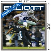 Dallas Cowboys - Ezekiel Elliott Wall poszter, 22.375 34
