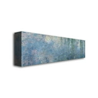 Védjegy Szépművészeti Waterlillies Morning vászon fali művészet, Claude Monet