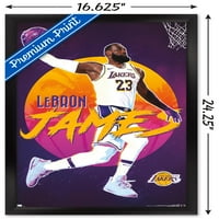 Los Angeles Lakers - LeBron James Wall poszter, 14.725 22.375