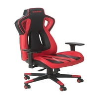 Gamerider Air Flow Racer Gaming szék felnőttek számára tizenévesek dxracer, állítható kartámasz és hátsó fekvő iroda szék, piros
