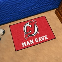 Fanmats logo sportterület szőnyeg, piros