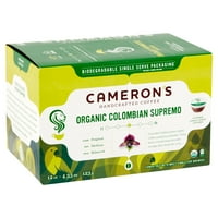 Cameron organikus kolumbiai szupermó kézműves kávéja, gróf, 4. oz, csomag