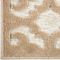 Orian szőnyegek BOUCLE SEABORN beltéri, virágos, terület szőnyeg, driftwood, 1'11 13 'futó