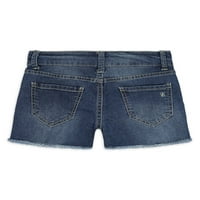 Jessica Simpson Girls Pocket Jean rövidnadrág, 7-16.