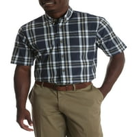 Wrangler férfiak rövid ujjú ráncálló kockás ing