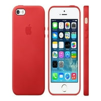 Apple piros bőr tok iPhone 5S MF046LL a