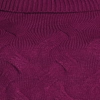 Szerelmi trend New York Női Cowl nyakkábel pulóver