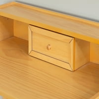Linon Chitwood egy fiókos összecsukható íróasztal, 30 W 18 D, természetes kivitel