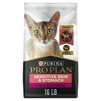 Purina Pro Plan érzékeny bőr és gyomor bárány rizs száraz macskaeledel, lb táska