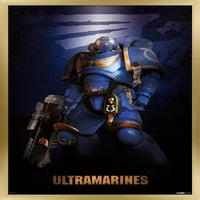 Warhammer 40K-ultramarin fali poszter, 14.725 22.375